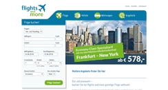 Desktop Screenshot of flights-and-more.com